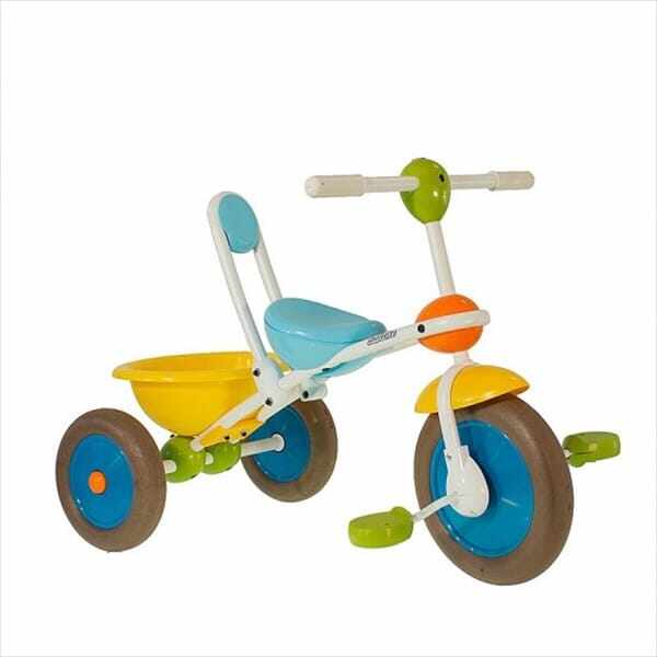 イタルトライク(Italtrike) 10” Tricycle with Tipper エービーシー トライク ウィズ ティッパー 0002ABC996287 対象年齢1～3歳 ホワイトフレーム