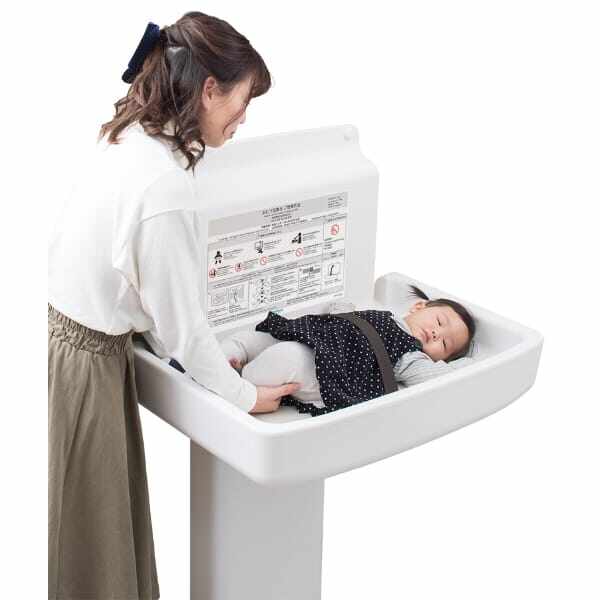 オモイオ（omoio） オムツっ子FA2ステンレススタンド・ブラケットタイプ W787×D182(562)×H1245(1242)mm TS-FA2-SUS 