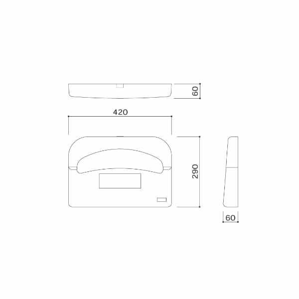 オモイオ（omoio） オムツっ子 シートペーパーホルダー シートペーパー372×440mm 70枚×6袋付 TS-SH 