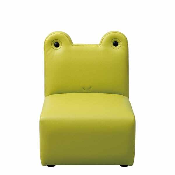 オモイオ（omoio） キッズソファ1P カエル W360×D400×H470×SH220mm KS-1P-FR 