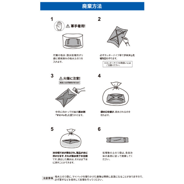 まいにち スーパーバリア120α 1個 501801 『防災 備蓄 避難 非常用 吸水 土のう 土嚢 袋』 