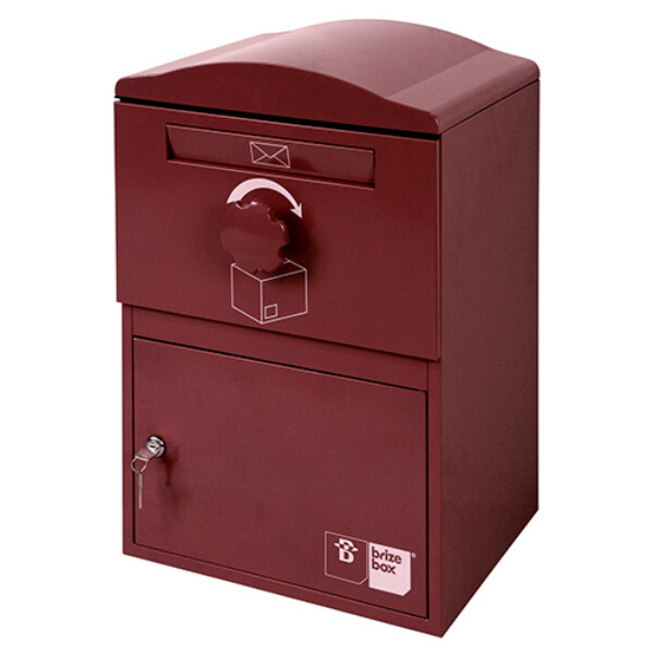 ボウクス（BOWCS） ブライズボックス スタンダード Brizebox Standard 『宅配ボックス 戸建て用 おしゃれ オススメ』 ボルドー