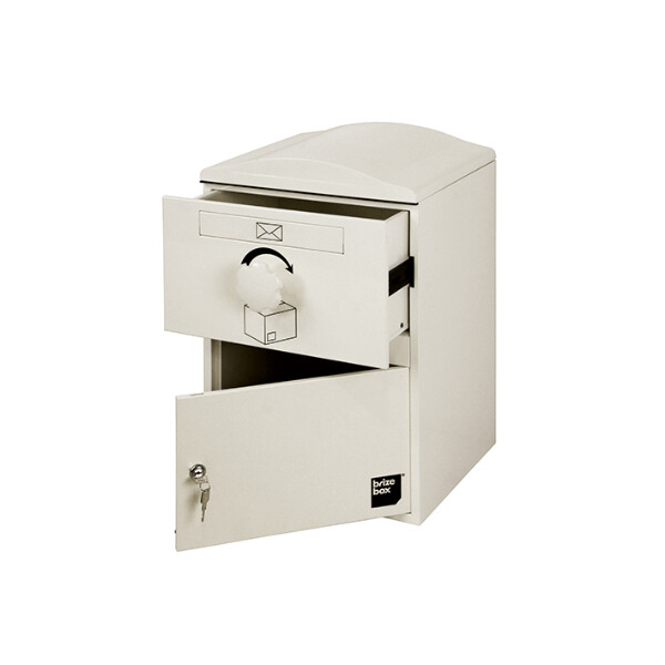 ボウクス（BOWCS） ブライズボックス スタンダード Brizebox Standard 『宅配ボックス 戸建て用 おしゃれ オススメ』 アイボリー