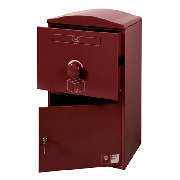 【欠品中 次回入荷未定】ボウクス（BOWCS） ブライズボックス ラージ Brizebox Large 『宅配ボックス 戸建て用 おしゃれ オススメ』 ボルドー