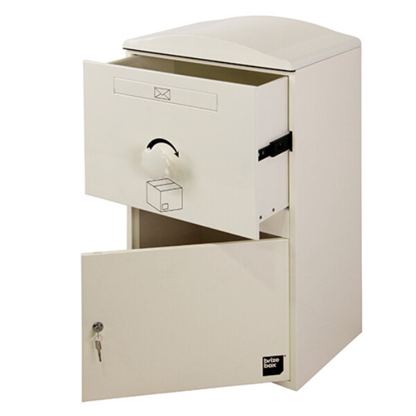 ボウクス（BOWCS） ブライズボックス ラージ Brizebox Large 『宅配ボックス 戸建て用 おしゃれ オススメ』 アイボリー