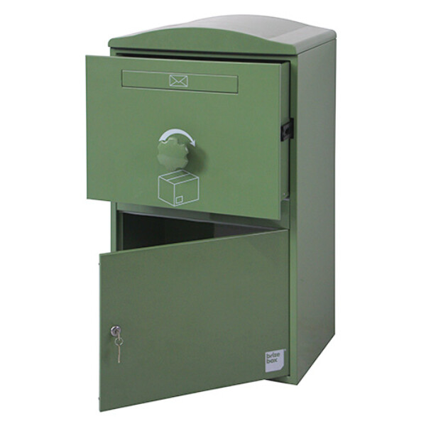 【欠品中 次回入荷予定2023年4月中旬以降】ボウクス（BOWCS） ブライズボックス ラージ Brizebox Large 『宅配ボックス 戸建て用 おしゃれ オススメ』 グリーン