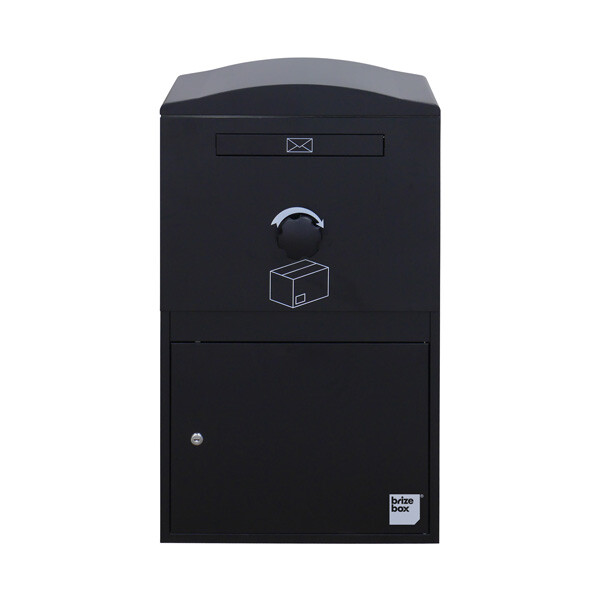 【欠品中 次回入荷未定】ボウクス（BOWCS） ブライズボックス ラージ Brizebox Large 『宅配ボックス 戸建て用 おしゃれ オススメ』 ブラック