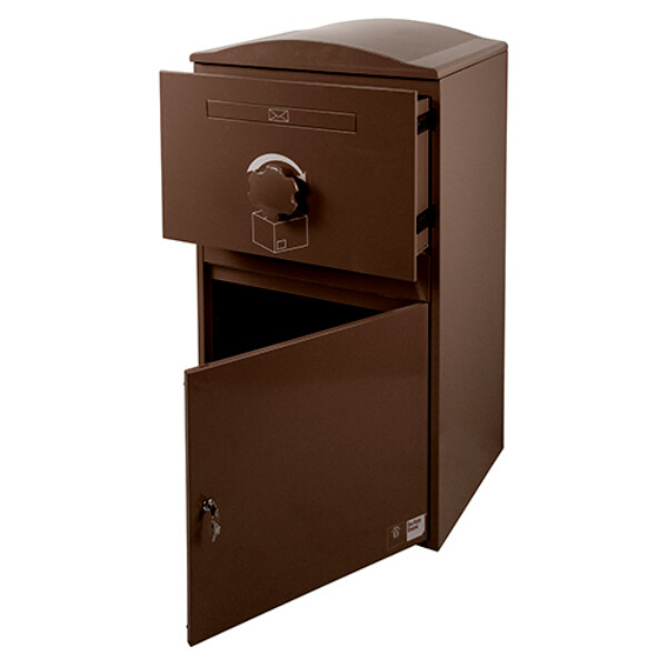 ボウクス（BOWCS） ブライズボックス エクストララージ Brizebox Ex-Large 『宅配ボックス 戸建て用 おしゃれ オススメ』 ショコラ