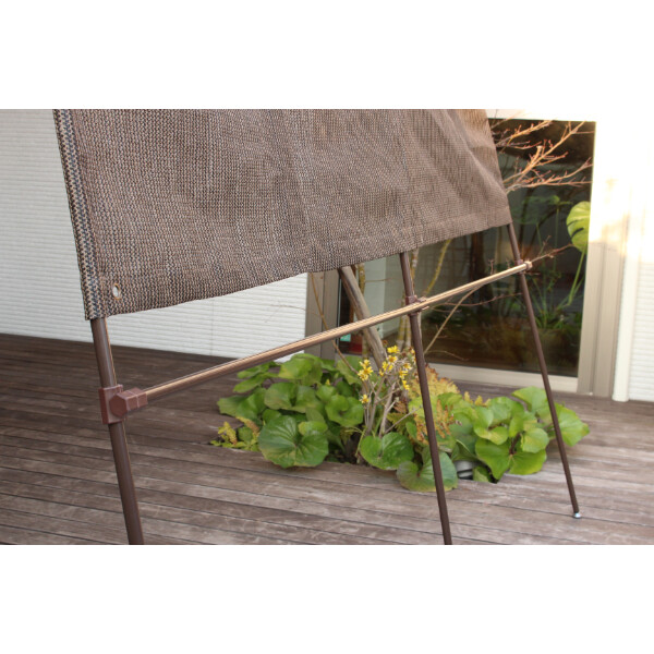 【欠品中　次回入荷未定】Living Out アーチ型サンシェード 2m 3623000351 『日よけ オーニング シェード』 グリーン