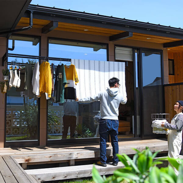 オークス AUX タスガーデン TasGarden ランドリーホルダー & ポールセット Sサイズ 2本タイプ TGS52007SL 『 物干し 竿掛け 物干し金具 屋外 室内 壁付け DIY アルミ おしゃれ ベランダ 』 シルバー