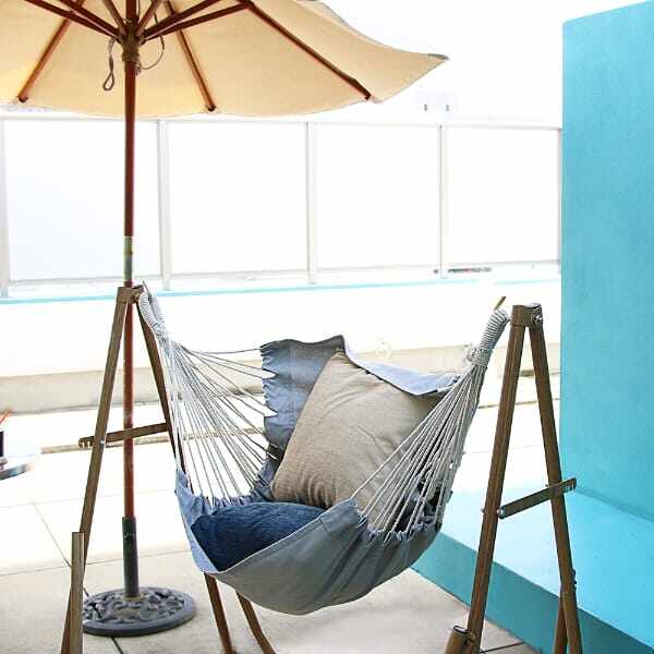 ライフオンプロダクツ Sifflus(シフラス) 3WAY自立式ポータブルハンモック SFF-04-WD ウッド