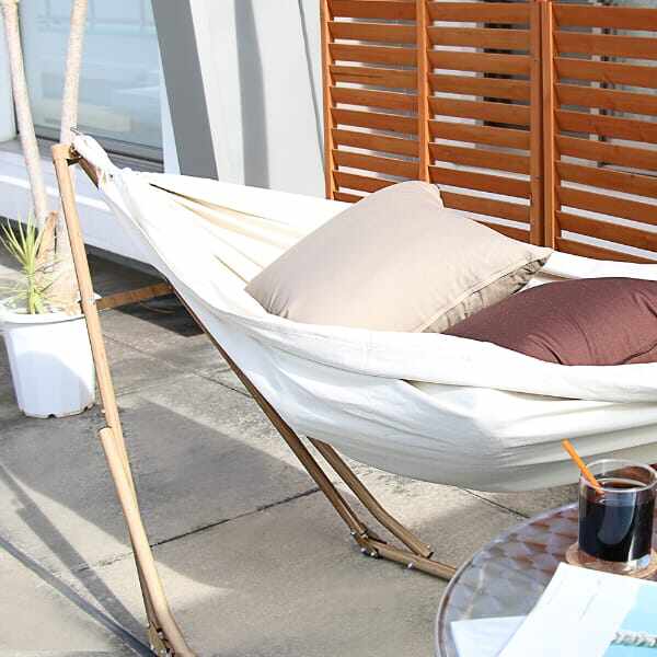 ライフオンプロダクツ Sifflus(シフラス) 3WAY自立式ポータブルハンモック SFF-04-WD ウッド