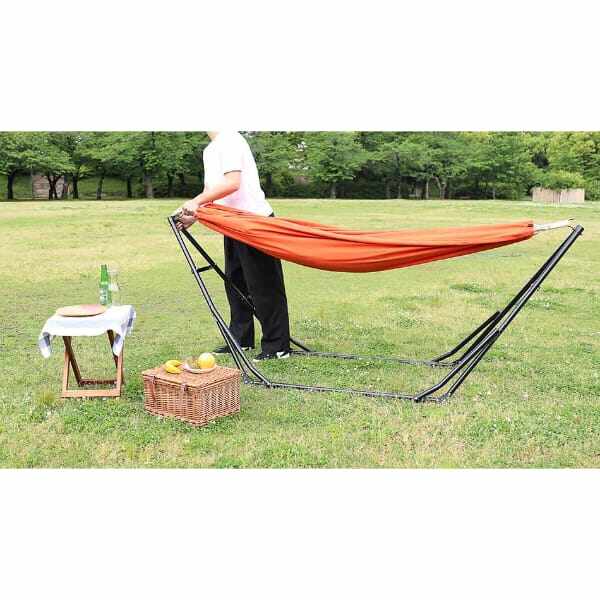 ライフオンプロダクツ Sifflus(シフラス) 3WAY自立式ポータブルハンモック用  チェア生地＆クッション付 SFF-38-BR ブラウン