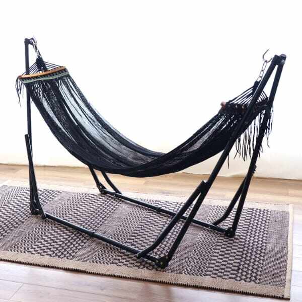 ライフオンプロダクツ Sifflus(シフラス) 自立式ポータブルハンモック SFF-50-BK ブラック