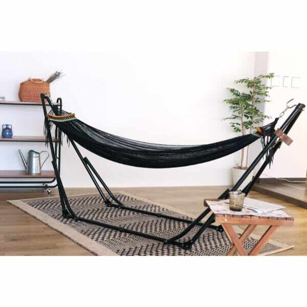 ライフオンプロダクツ Sifflus(シフラス) 自立式ポータブルハンモック SFF-50-BK ブラック