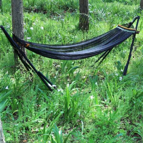 ライフオンプロダクツ Sifflus(シフラス) 自立式ポータブルハンモック SFF-50-BK ブラック