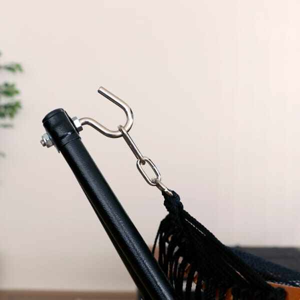 ライフオンプロダクツ Sifflus(シフラス) 自立式ポータブルハンモック SFF-50-BK ブラック