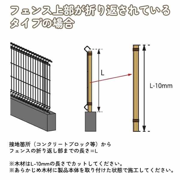 SAKU×SAKU EXTERIOR さくさくエクステリア メッシュフェンス用 目隠しパーツ 100個入り アルミ メッシュ フェンス 目隠し 簡単 diy 隣家 おしゃれ 後付け 