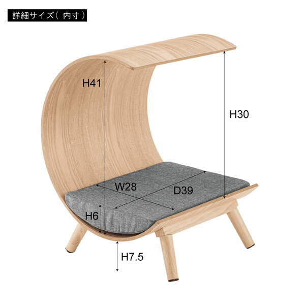 東谷 Ligth Furniture ペットベット PET-124BR 