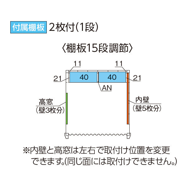 関東・東海地方限定配送】イナバ物置 アルシアフィット ARCIA FIT DM-2626HDB 一般型