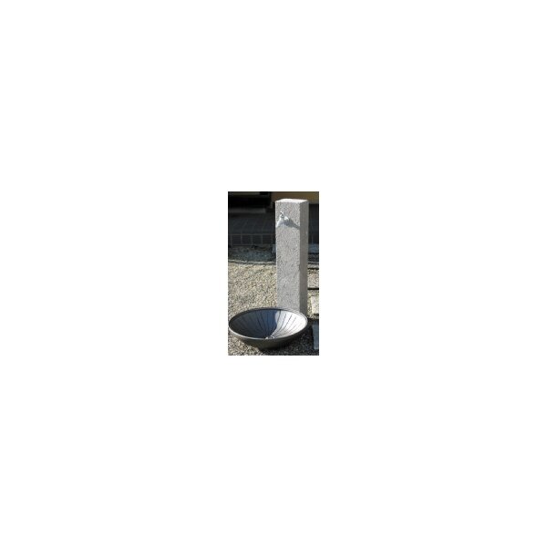 ニッコー 立水栓ユニット 芦野石タイプ ANS-2-2 『水栓柱・立水栓 蛇口は別売り ニッコーエクステリア』 芦野石