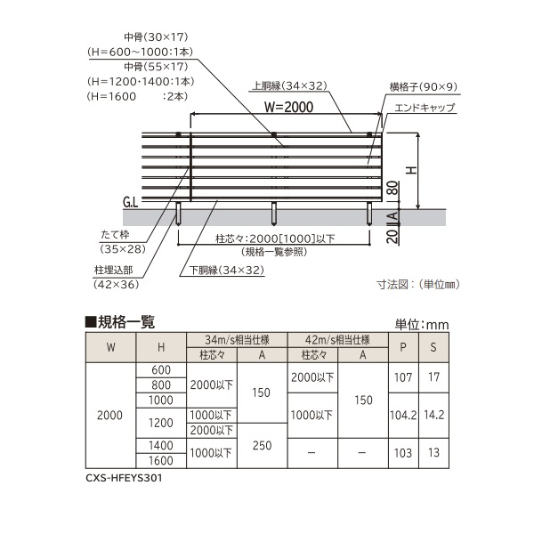 【SY1F型の廉価品】YKK YKKAP 完全目隠しフェンス シンプレオフェンス YS3型 3スパンセット 距離 6m × 高さ 120cm アルミカラー