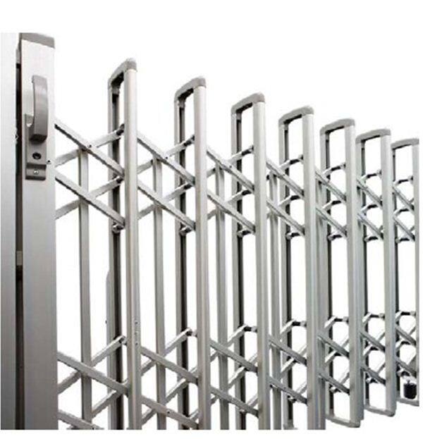 YKKAP　伸縮ゲート　レイオス3型（太桟）ペットガードタイプ　片開き親子　12-40S　H11　PGN-3　『カーゲート　伸縮門扉』 