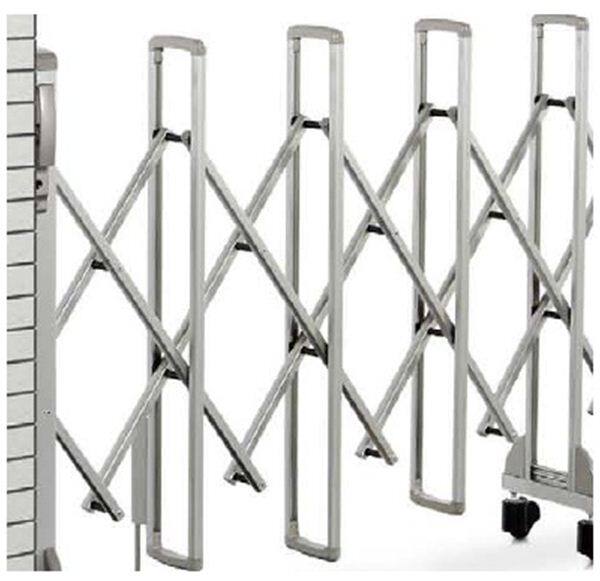 YKKAP　伸縮ゲート　レイオス5型（細桟）　両開き　26-26W　H10　PGN-5　『カーゲート　伸縮門扉』 