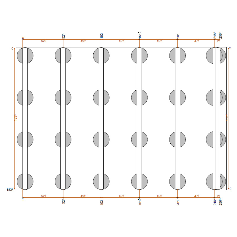 プレイリーホームズ Grad デッキシステム 1.5間 × 6尺（273m × 185.4cm） デッキ材：エステックウッド ヒノキ材 サイズ変更可 お問い合わせください 