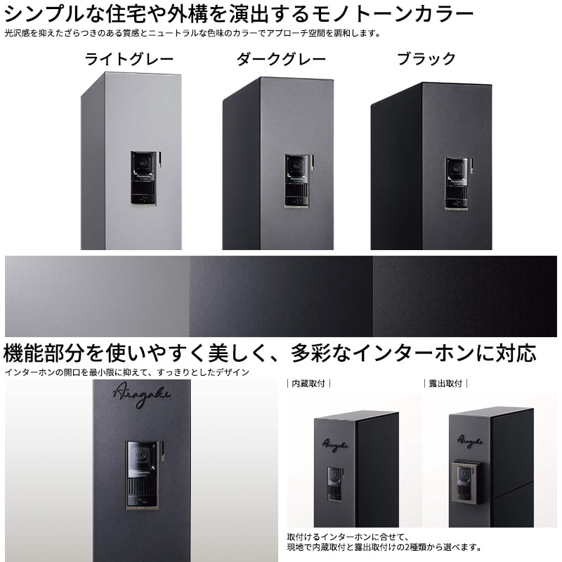 YKKAP allFACE オルフェス ポストユニット WMB-1 