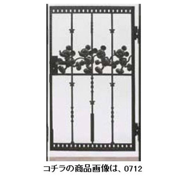 リクシル 新日軽 ディズニー門扉 角門柱式 ミッキーc型 0810 片開き ブラック 激安プライスの外構エクステリア通販 キロ本店