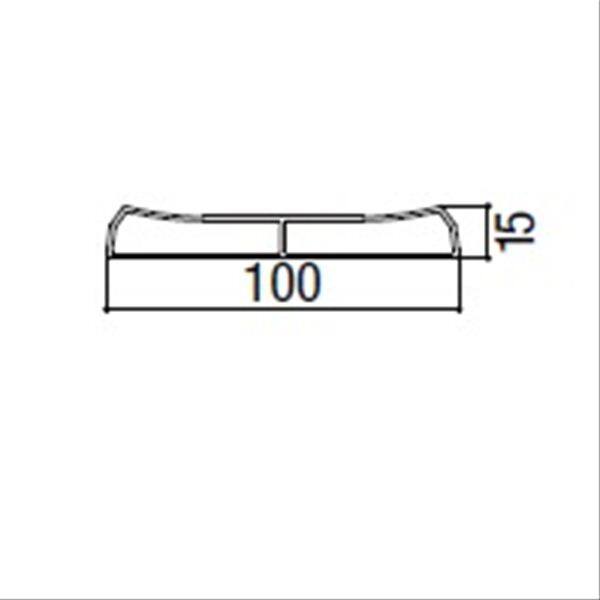 リクシル デザイナーズパーツ リアル木調平板 15×100 L=4000 マテリアルカラー 8TYD02□□ 『外構DIY部品』 