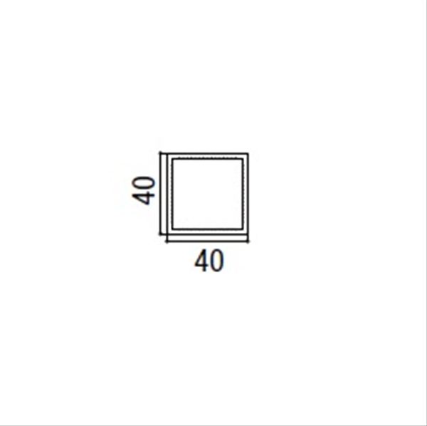 リクシル デザイナーズパーツ 柱材 40×40 L=1850 マテリアルカラー 8TYD42□□ 『外構DIY部品』 