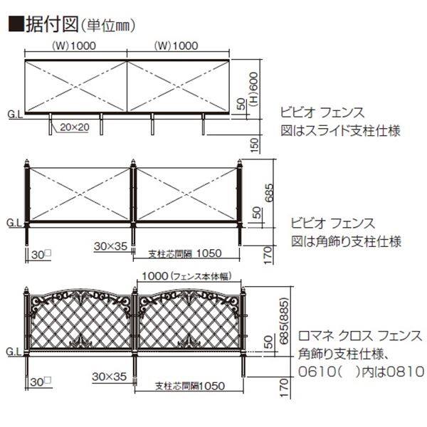 割り引き 四国化成 ビビオフェンス2型 本体 0610サイズ VOF2-0610BK