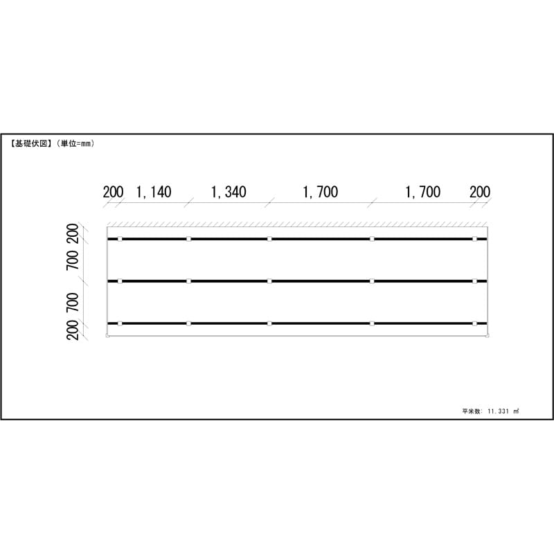 LIXIL リクシル 人工木ウッドデッキ 樹ら楽 プレーンタイプ 3.5間（6350mm） × 6尺（1828mm） 幕板Bセット 束柱Aタイプ（固定） 標準束柱（550mm） 