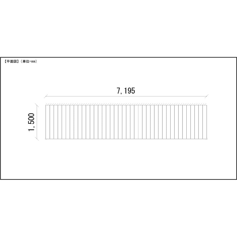 LIXIL リクシル 人工木ウッドデッキ 樹ら楽 プレーンタイプ 4.0間（7250mm） × 5尺（1528mm） 幕板Bセット 束柱Aタイプ（固定） 標準束柱（550mm） 