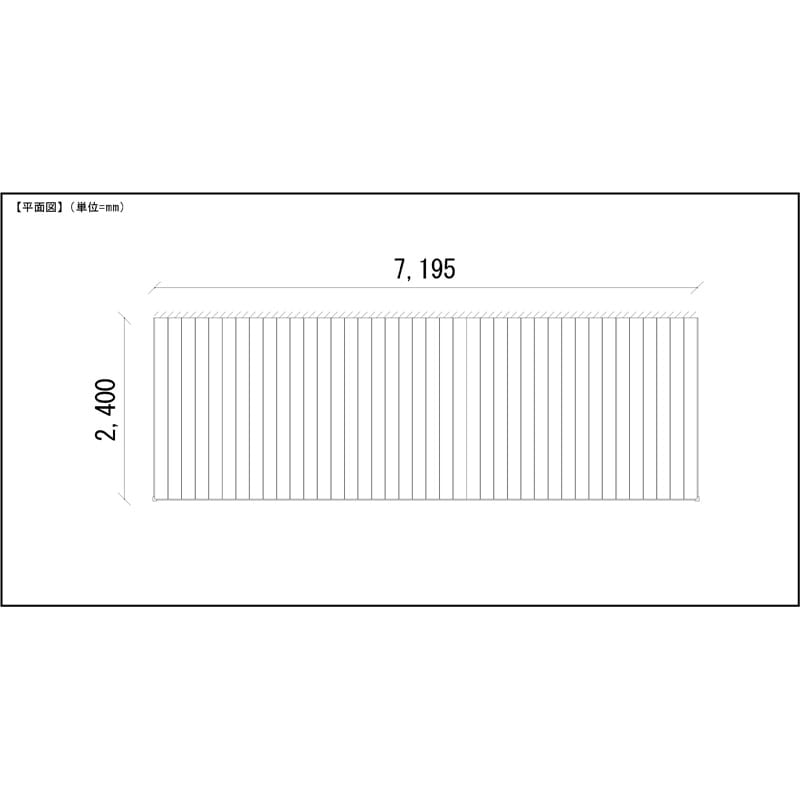 LIXIL リクシル 人工木ウッドデッキ 樹ら楽 プレーンタイプ 4.0間（7250mm） × 8尺（2428mm） 幕板Bセット 束柱Aタイプ（固定） 標準束柱（550mm） 