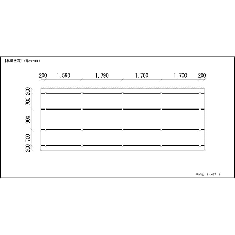 LIXIL リクシル 人工木ウッドデッキ 樹ら楽 プレーンタイプ 4.0間（7250mm） × 9尺（2728mm） 幕板Bセット 束柱Aタイプ（固定） 標準束柱（550mm） 
