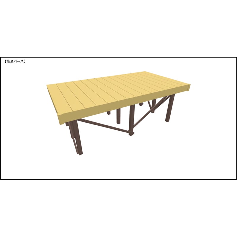 LIXIL リクシル 人工木ウッドデッキ 樹ら楽 プレーンタイプ 1.5間（2750mm） × 5尺（1528mm） 幕板Bセット 束柱Aタイプ（固定） ロング束柱（1000mm） 