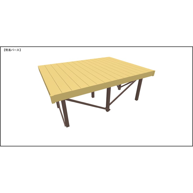 LIXIL リクシル 人工木ウッドデッキ 樹ら楽 プレーンタイプ 1.5間（2750mm） × 7尺（2128mm） 幕板Bセット 束柱Aタイプ（固定） ロング束柱（1000mm） 