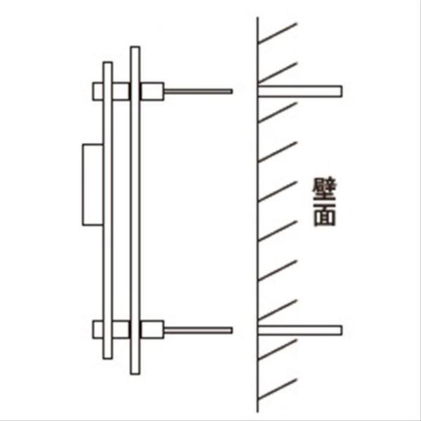 表札 ステンレス ステンレス表札 表札 戸建 表札 二単01 HS-FU-01 和モダン シンプル サインプレート ネームプレート 屋外 外構 - 2