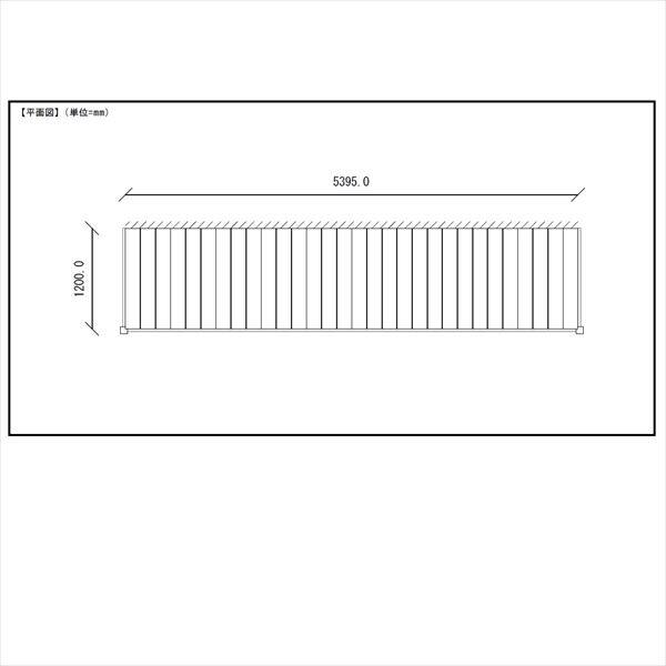 リクシル 樹ら楽ステージ 束柱Bセット(調整束・標準束柱) 幕板A仕様 3間×4尺 『ウッドデッキ diy キット 樹脂 人工木』 