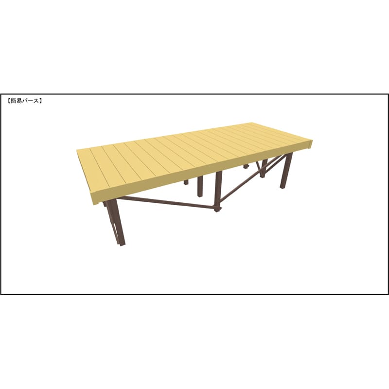 LIXIL リクシル 人工木ウッドデッキ 樹ら楽 プレーンタイプ 2.0間（3650mm） × 5尺（1528mm） 幕板Bセット 束柱Aタイプ（固定） ロング束柱（1000mm） 