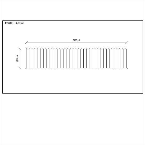リクシル 樹ら楽ステージ 束柱Bセット(調整束・標準束柱) 幕板A仕様 3.5間×4尺 『ウッドデッキ diy キット 樹脂 人工木』 