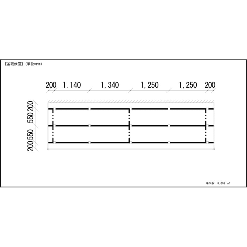 LIXIL リクシル 人工木ウッドデッキ 樹ら楽 プレーンタイプ 3.0間（5450mm） × 5尺（1528mm） 幕板Bセット 束柱Aタイプ（固定） ロング束柱（1000mm） 