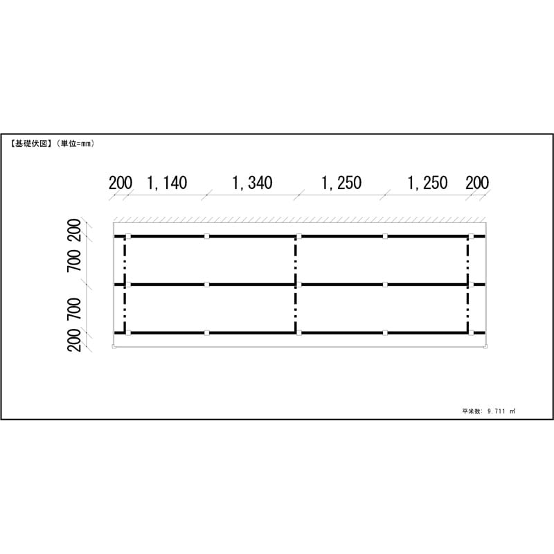 LIXIL リクシル 人工木ウッドデッキ 樹ら楽 プレーンタイプ 3.0間（5450mm） × 6尺（1828mm） 幕板Bセット 束柱Aタイプ（固定） ロング束柱（1000mm） 