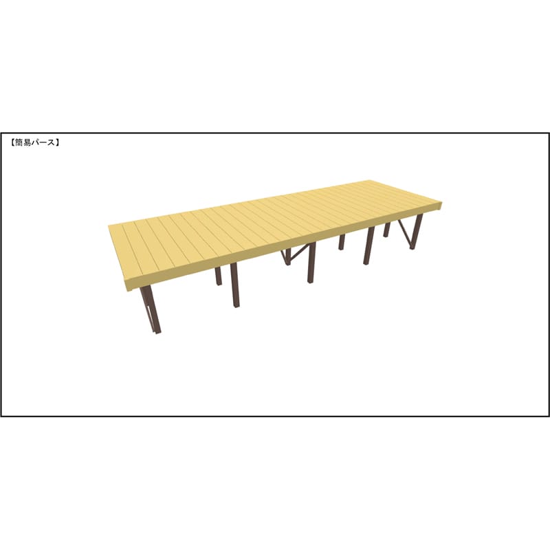 LIXIL リクシル 人工木ウッドデッキ 樹ら楽 プレーンタイプ 3.0間（5450mm） × 6尺（1828mm） 幕板Bセット 束柱Aタイプ（固定） ロング束柱（1000mm） 
