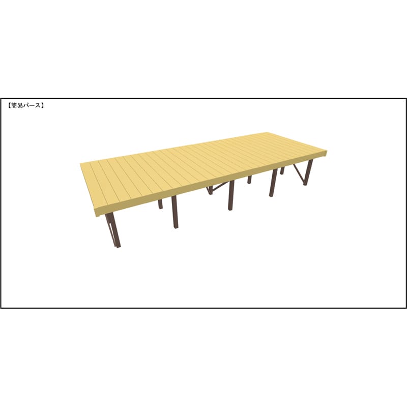 LIXIL リクシル 人工木ウッドデッキ 樹ら楽 プレーンタイプ 3.0間（5450mm） × 7尺（2128mm） 幕板Bセット 束柱Aタイプ（固定） ロング束柱（1000mm） 