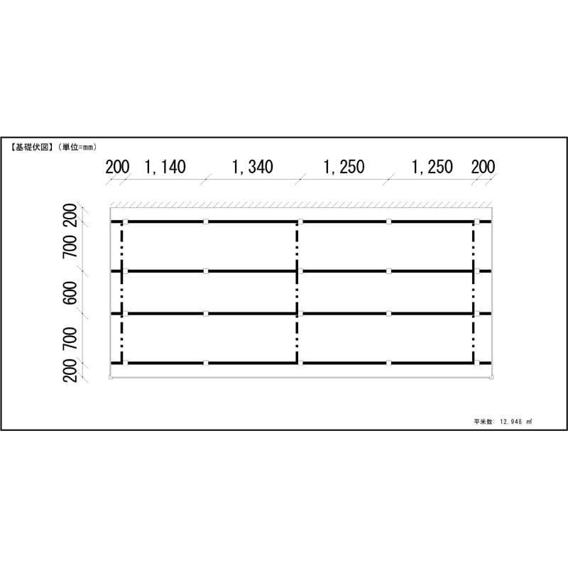 LIXIL リクシル 人工木ウッドデッキ 樹ら楽 プレーンタイプ 3.0間（5450mm） × 8尺（2428mm） 幕板Bセット 束柱Aタイプ（固定） ロング束柱（1000mm） 