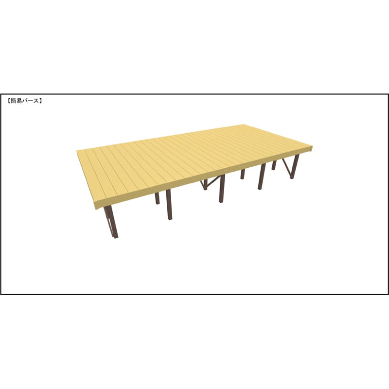 LIXIL リクシル 人工木ウッドデッキ 樹ら楽 プレーンタイプ 3.0間（5450mm） × 9尺（2728mm） 幕板Bセット 束柱Aタイプ（固定） ロング束柱（1000mm） 